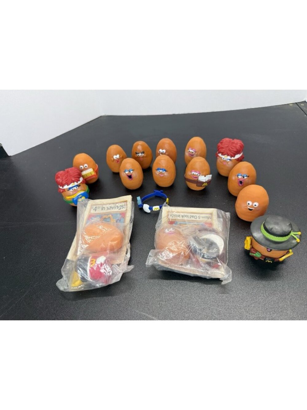 McDonald's Chicken McNuggets Toys Lot of 15 1988 & 1992 Costumes Parts Figures